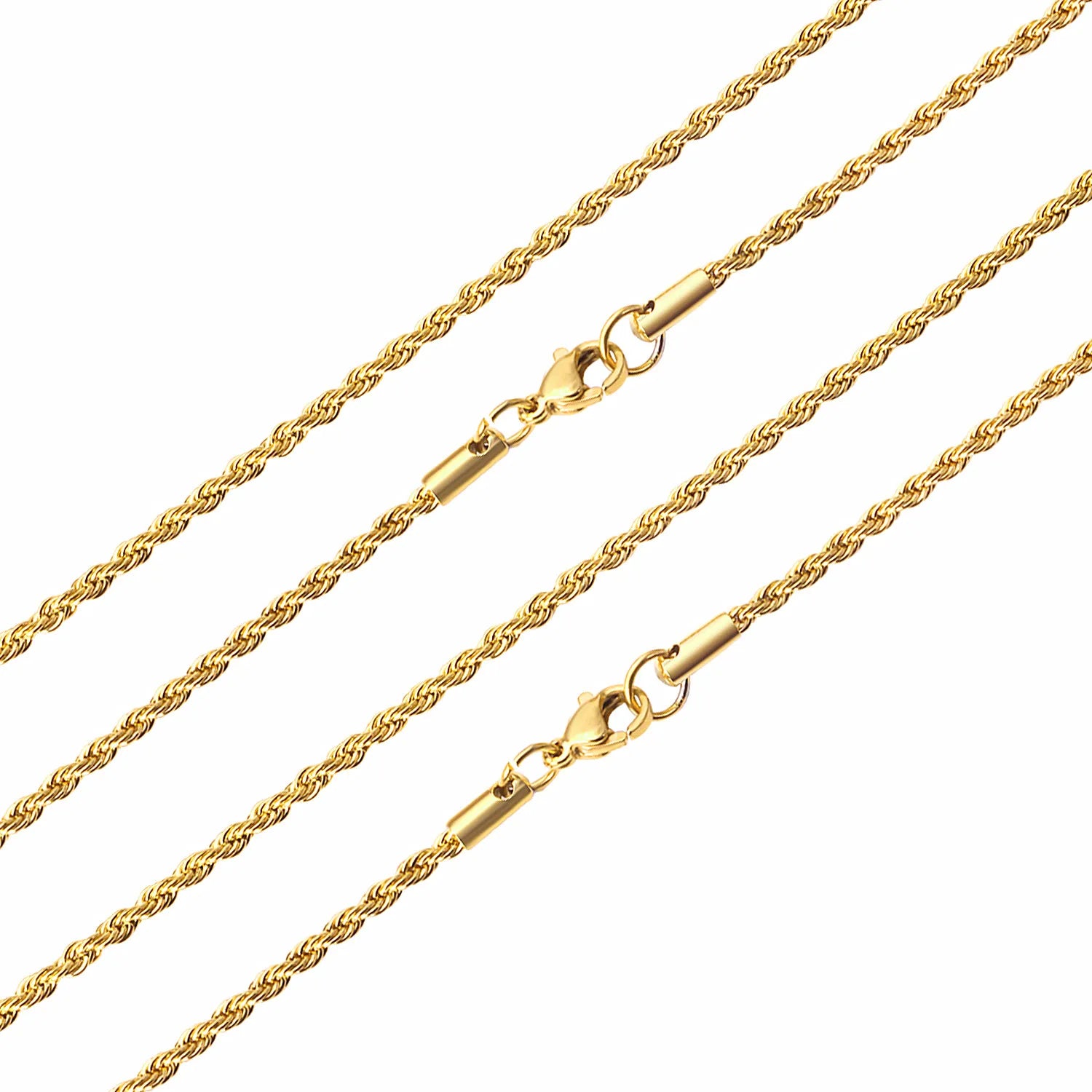 LUXUKISSKIDS Hot Classic Unisex Flat Snake Chain Choker Necklace 1pcs Women/Men Stainless Steel Solid Golden Rope Chains Collier
